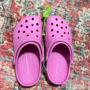 CROCS Vibrant Pink Slides